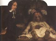 Rembrandt, The Anatomy Lesson of Dr Foan Deyman (mk33)